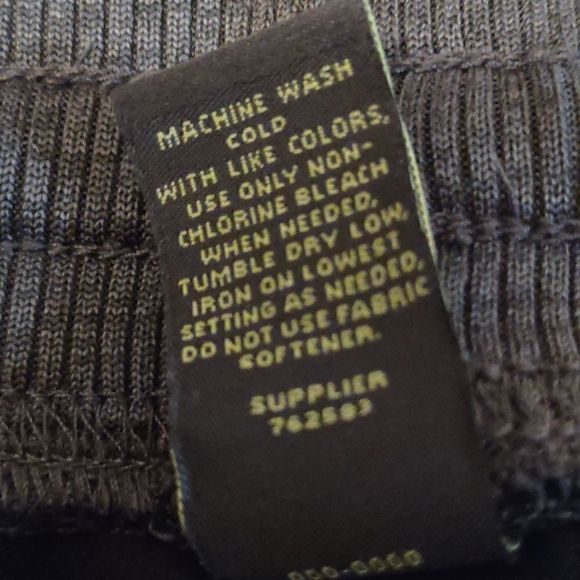 Xersion Women's size S gray black trim drawstring sweatpants zip ankle quick dry - Picture 6 of 8